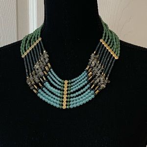 Collier Lia Sophia Pendentif Noir Et Métal Pewter - Longueur 18 Pouces, Occasion